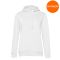 Hooded Sweater - Dames - Wit